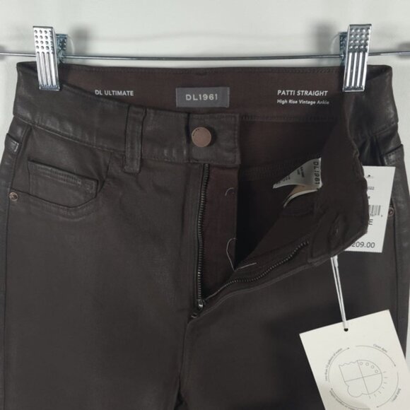 NWT DL1961 Patti Straight High Rise Vintage Ankle DL ULTIMATE Jean Pants Sz‎ 24 - Picture 7 of 16